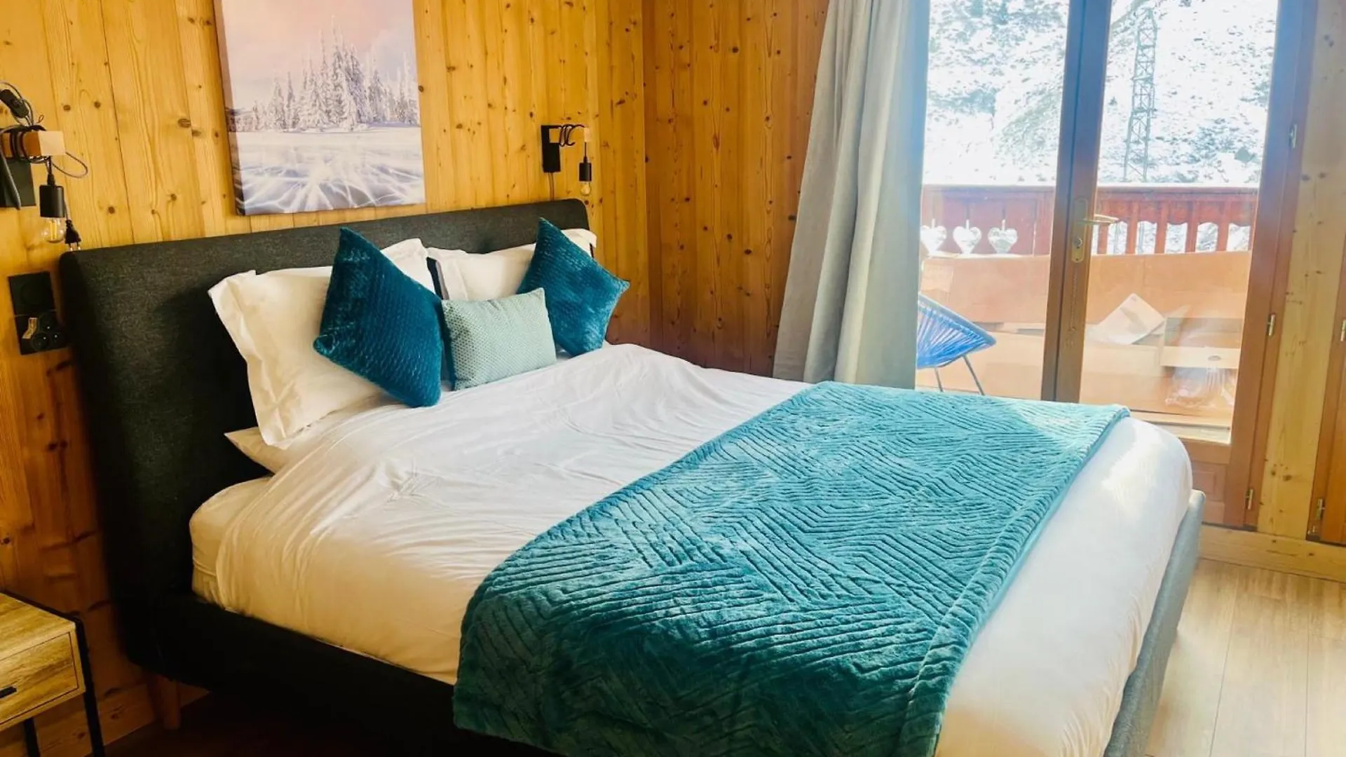Chalet Gabrielle Luxe Ski Aux Pieds Ле-Брюйер Франция
